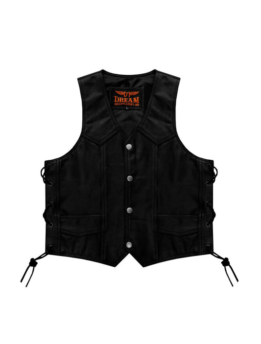 Kids Leather Vest