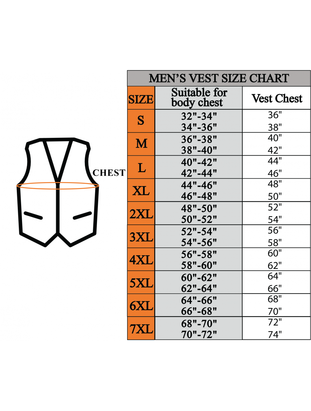 Men's Leather Vest with Red Paisley Liner