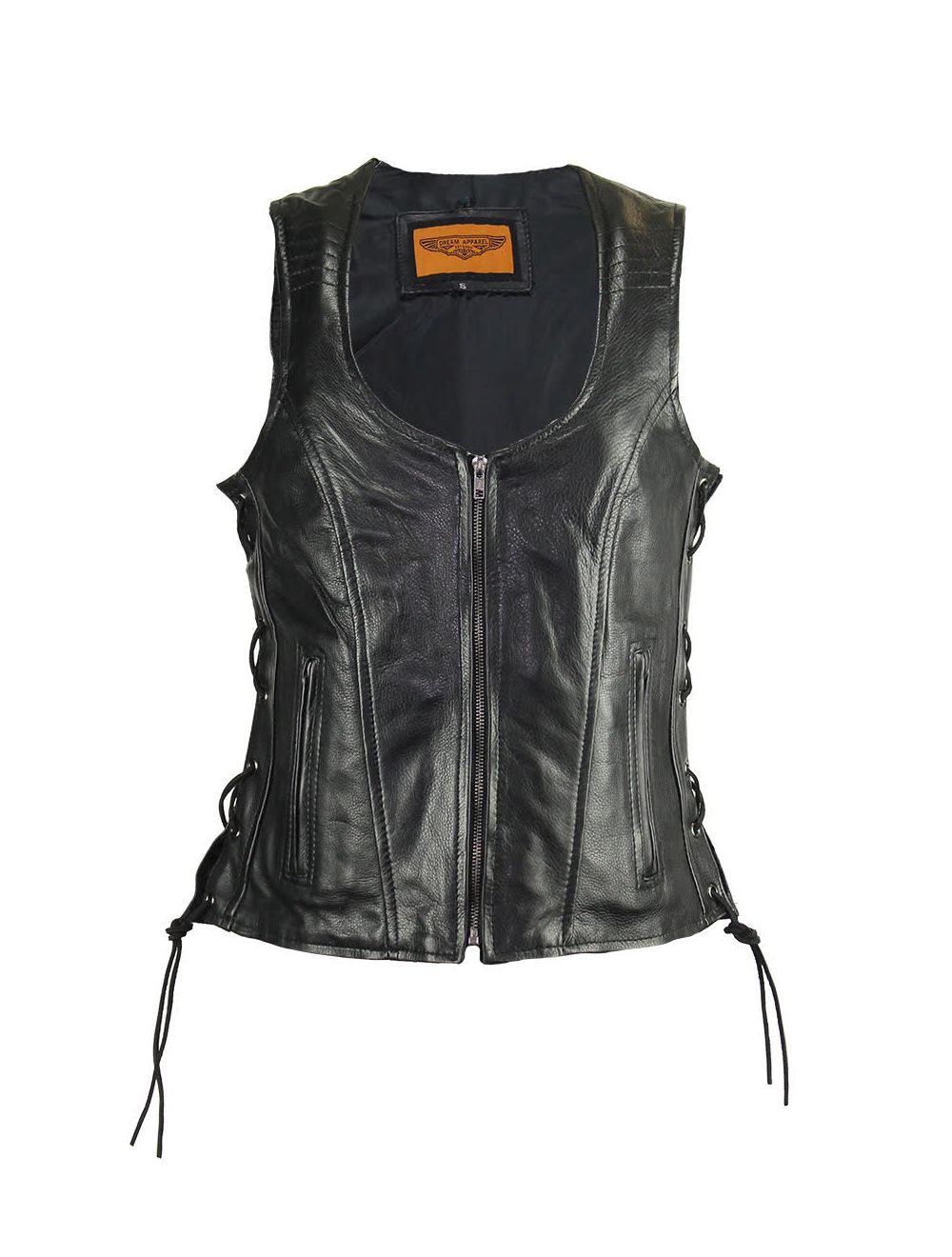 Women's Leather Vest