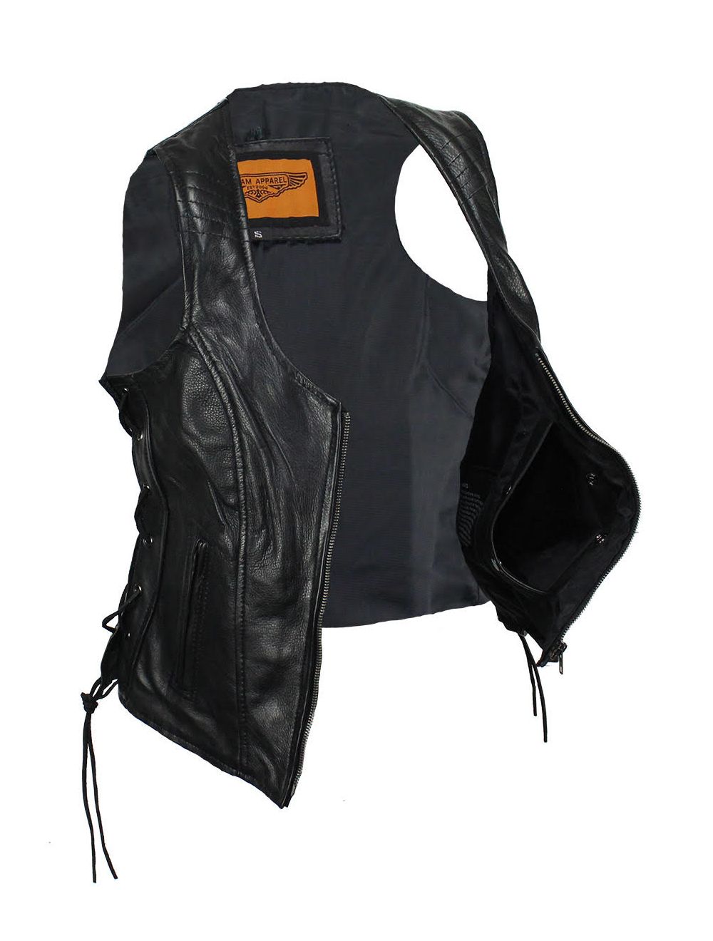 Women's Leather Vest