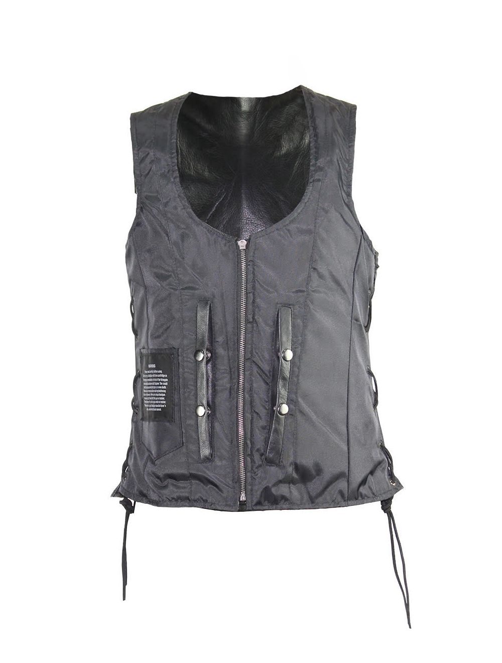 Women's Leather Vest