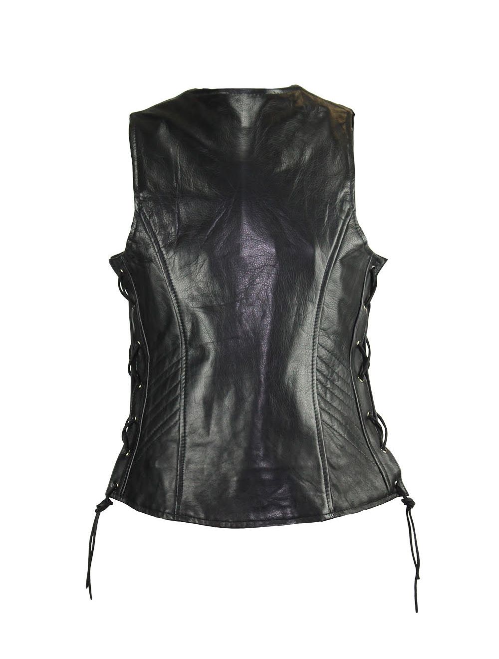 Women's Leather Vest